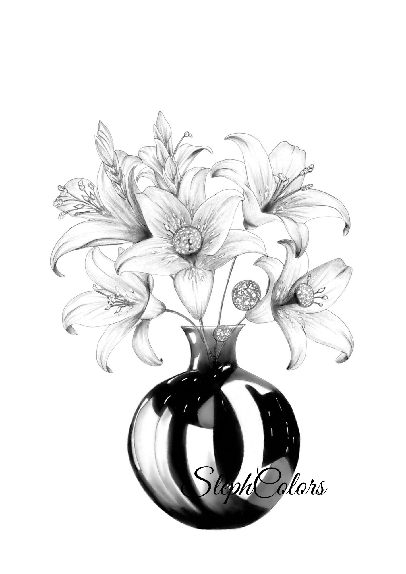 "Mon Bouquet" Illustration PDF