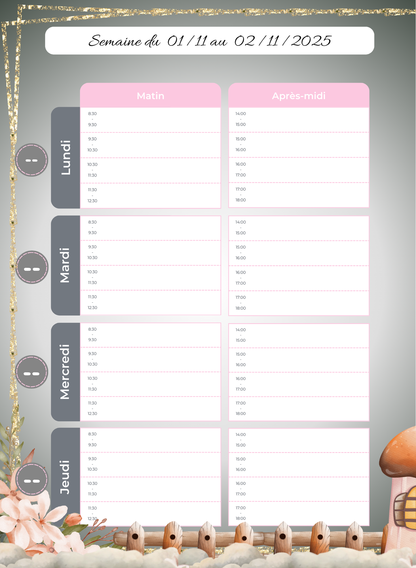 AGENDA Coloriage Adulte Modèle "Forêt Enchantée"