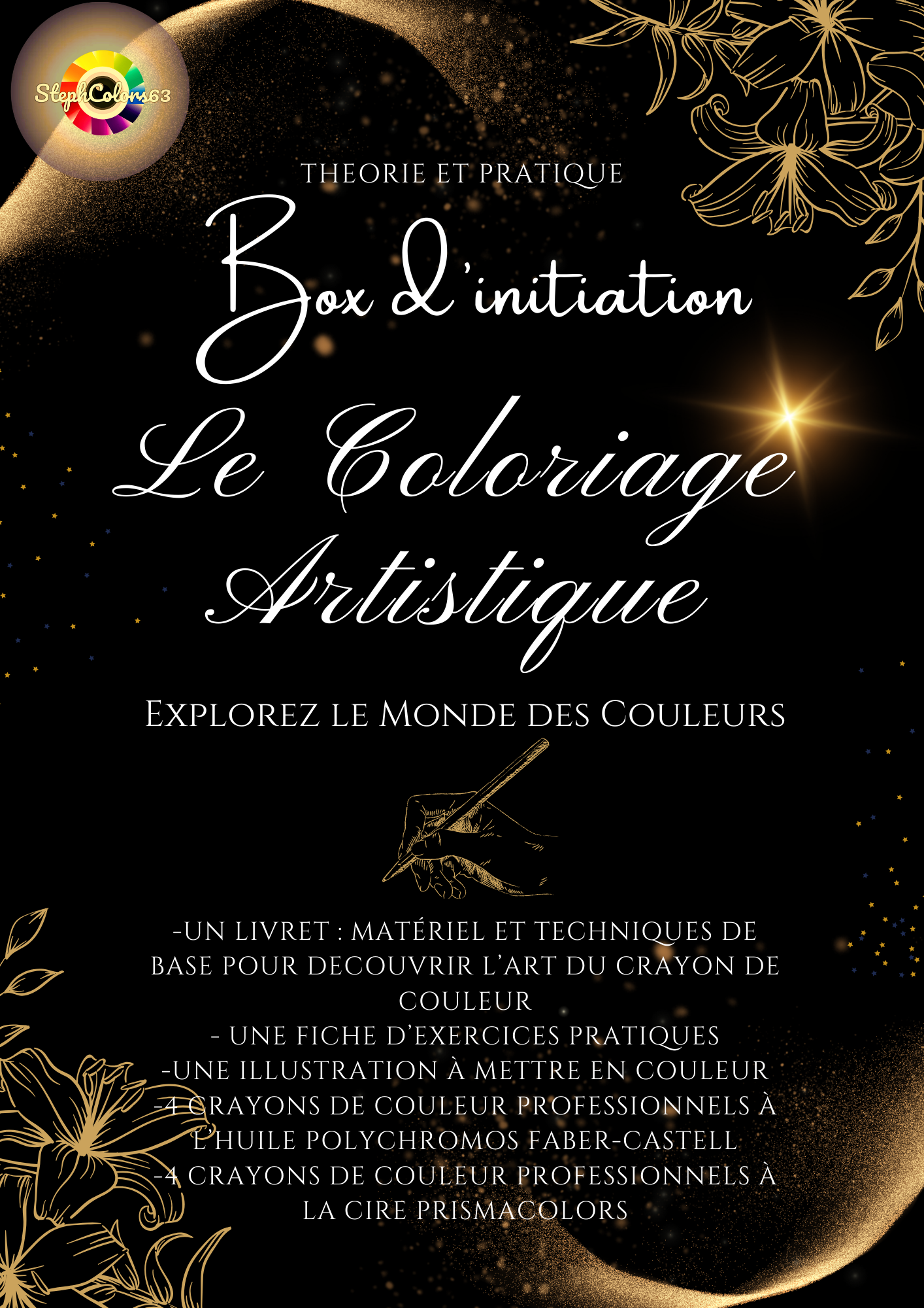 Box d'Initiation au Coloriage Artistique