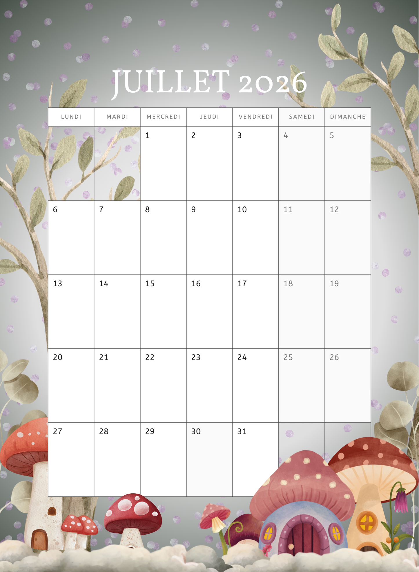 AGENDA Coloriage Adulte Modèle "Forêt Enchantée"