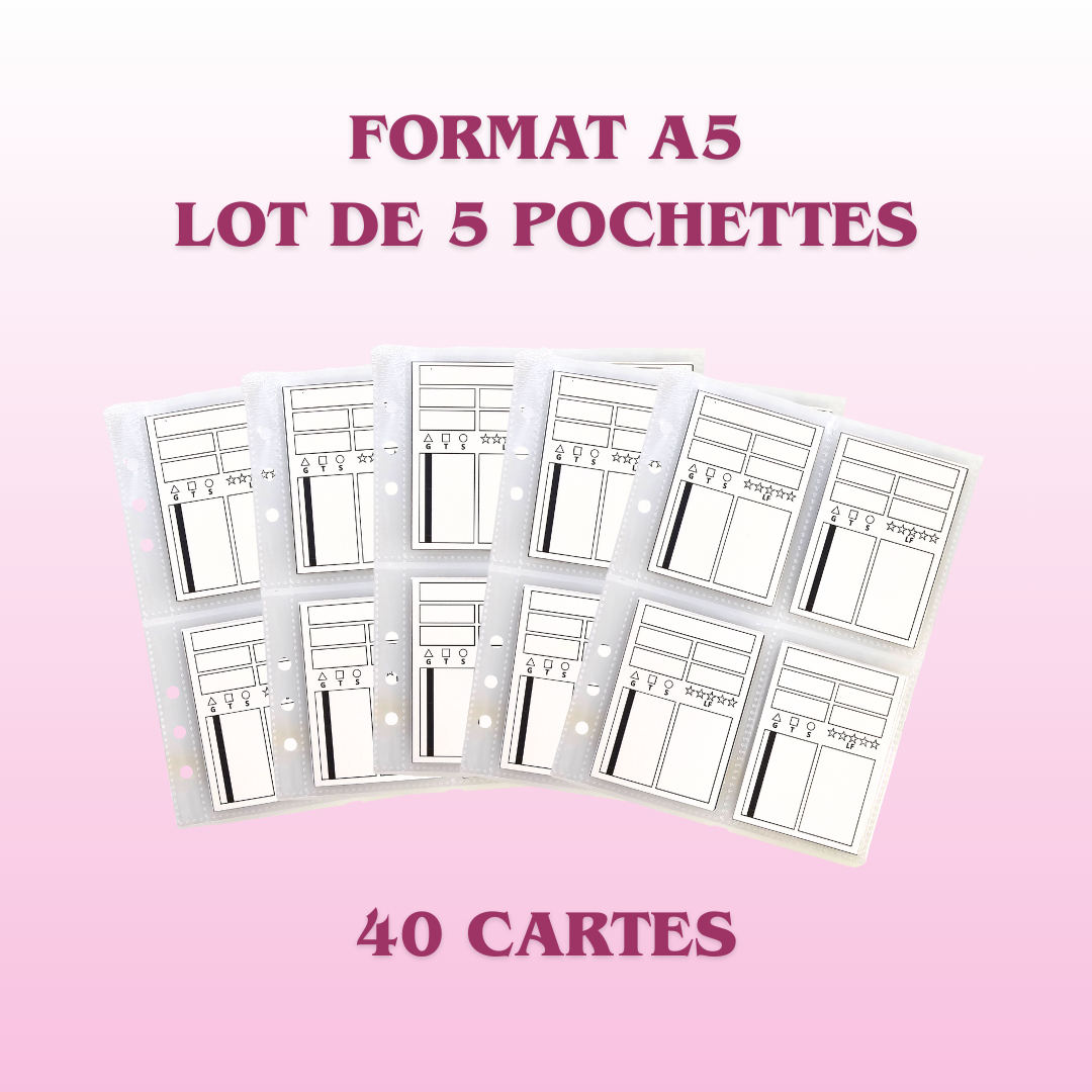 Nuancier en Cartes : Les Recharges