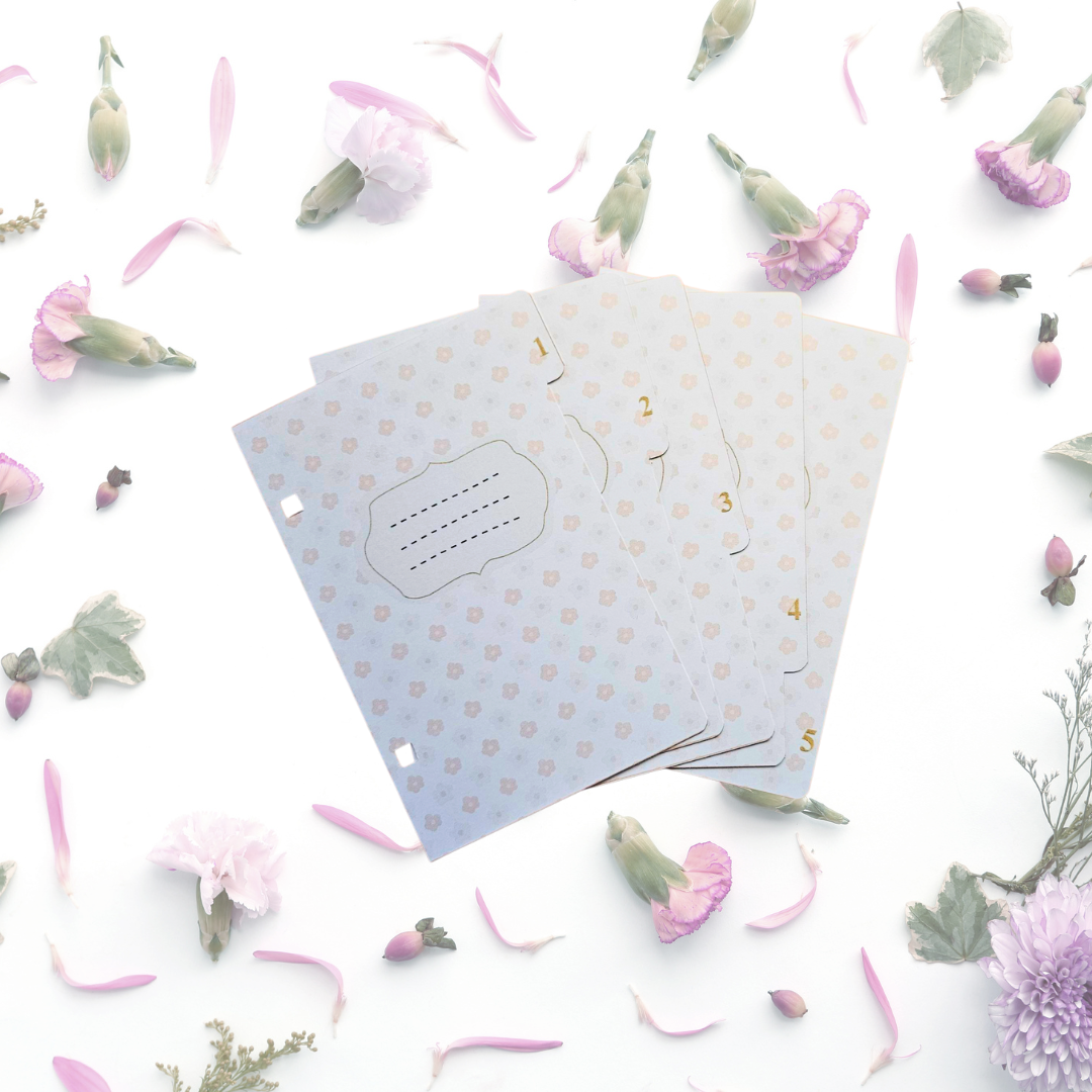 Intercalaires Classeur MES COMBOS