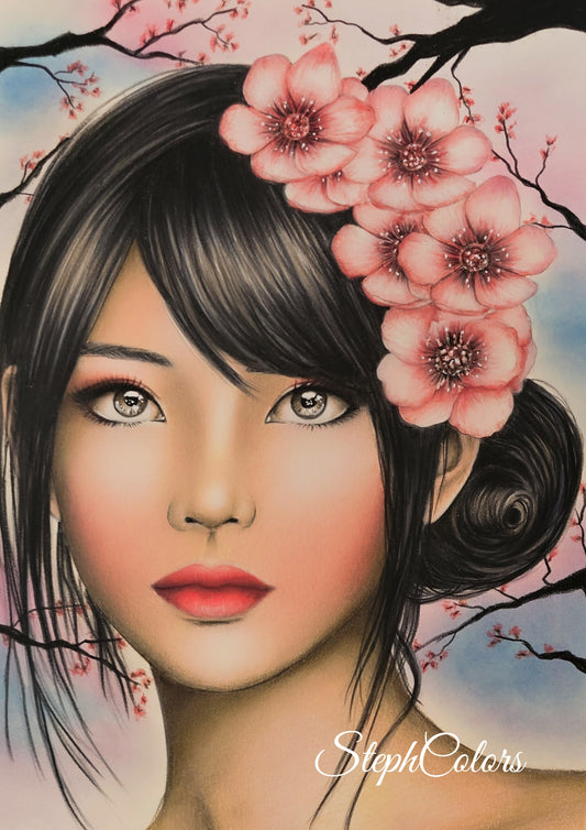 "HANAE" Illustration PDF