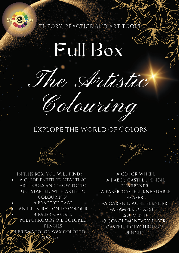 Complete Artistic Coloring Initiation Kit 
