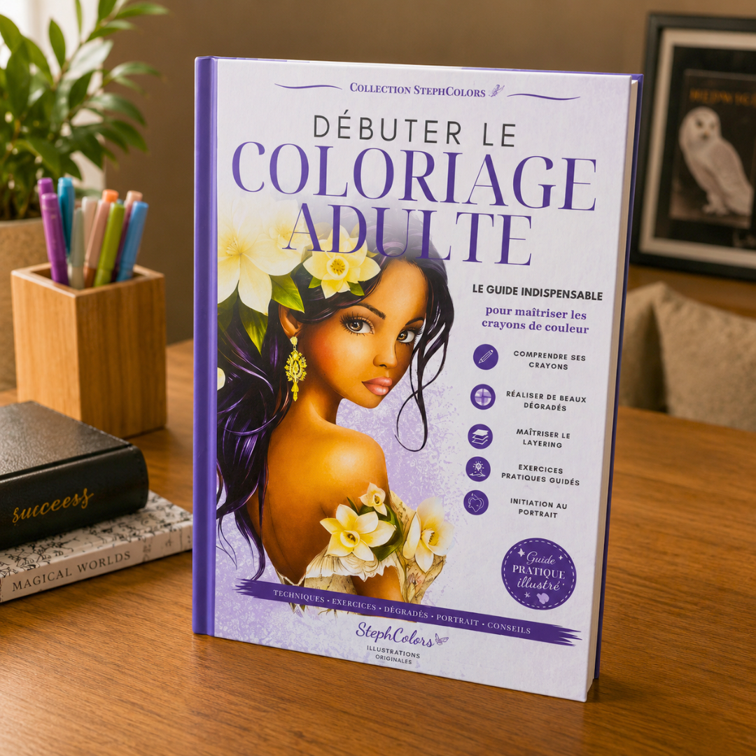 Débuter le coloriage adulte | Livre relié – Ebook PDF OFFERT