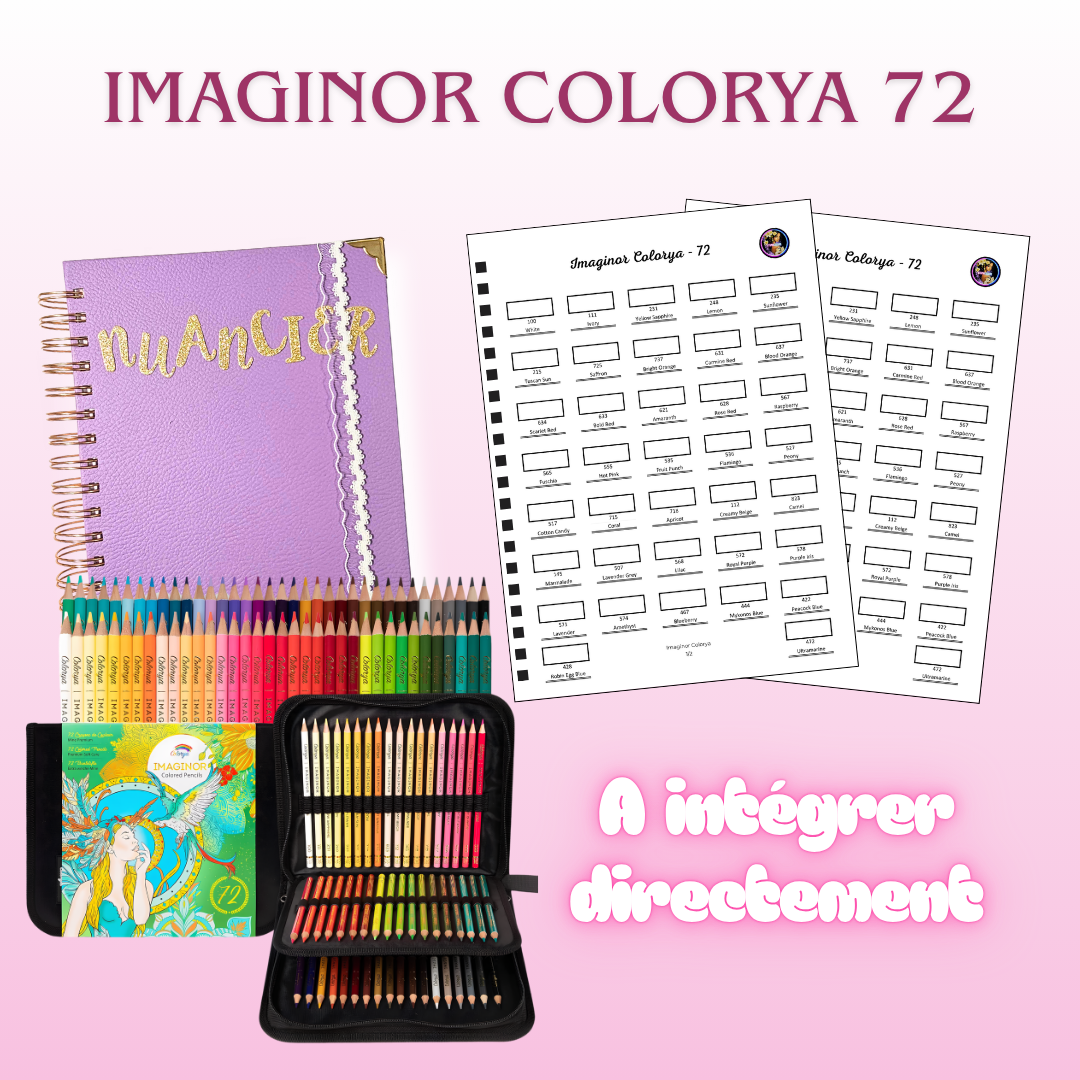 Nuancier Imaginor x72