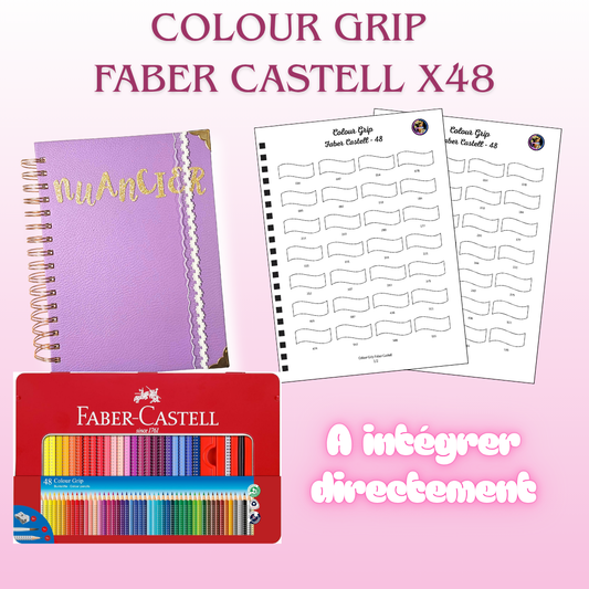 Nuancier Colour Grip Faber Castell x48