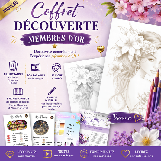 Coffret Découverte Membres d'Or
