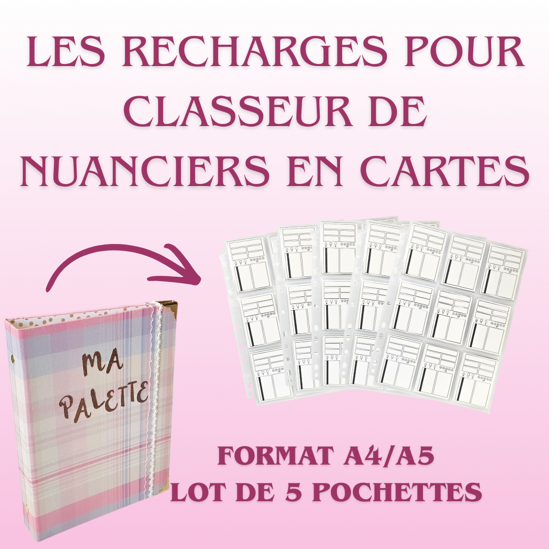 Nuancier en Cartes : Les Recharges