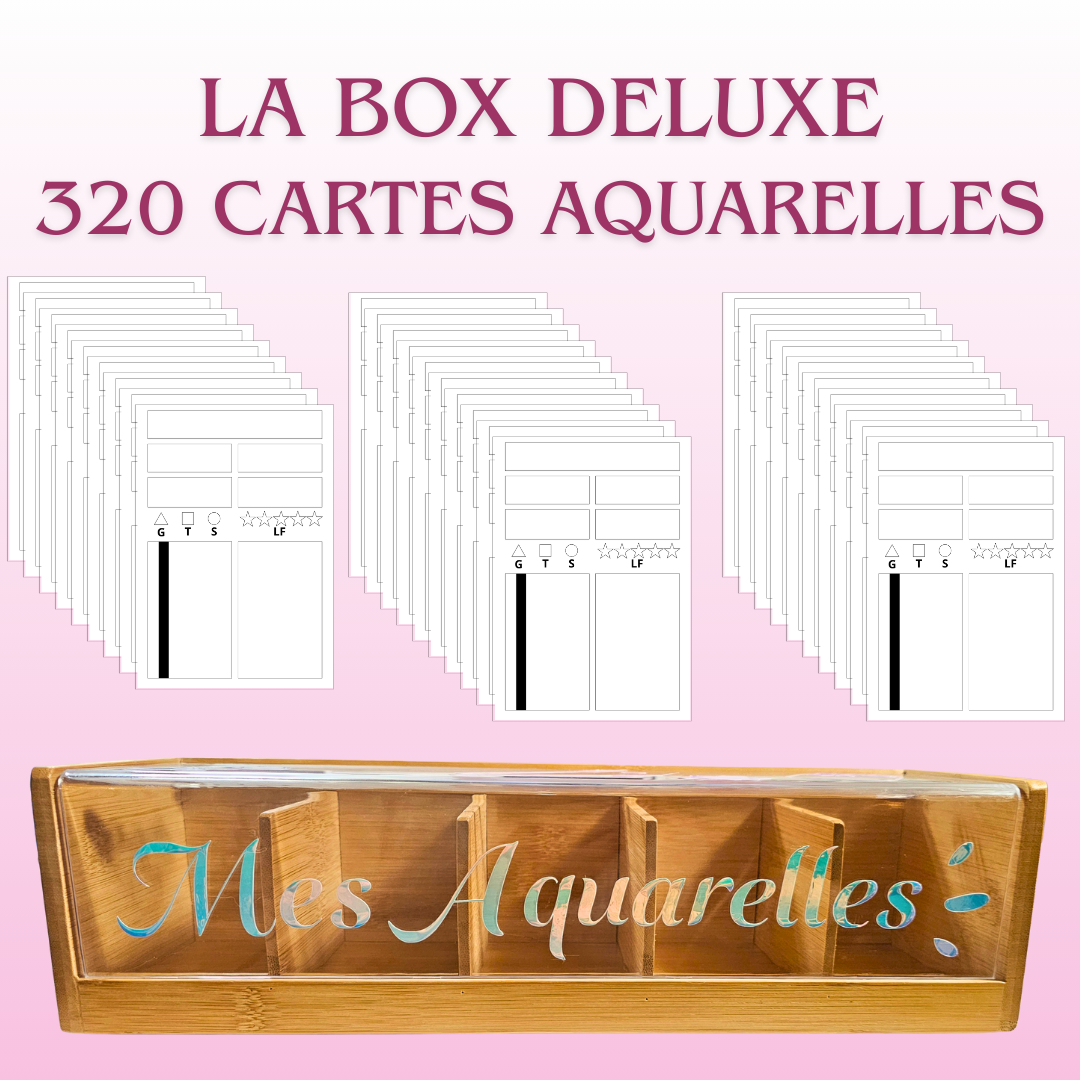 Nuancier en Cartes BOX DELUXE : Ma Palette