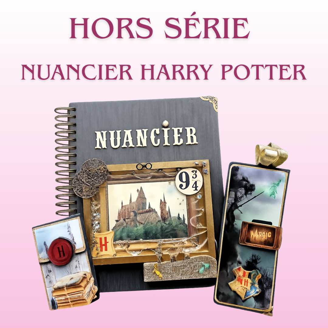 HARRY POTTER Colored Pencils Color Chart