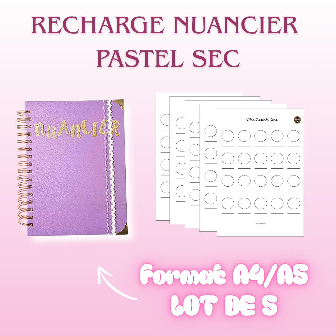 Recharge Nuancier Pastels Secs (x 5)