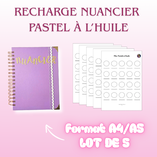 Recharge Nuancier Pastels à l'Huile (x 5)